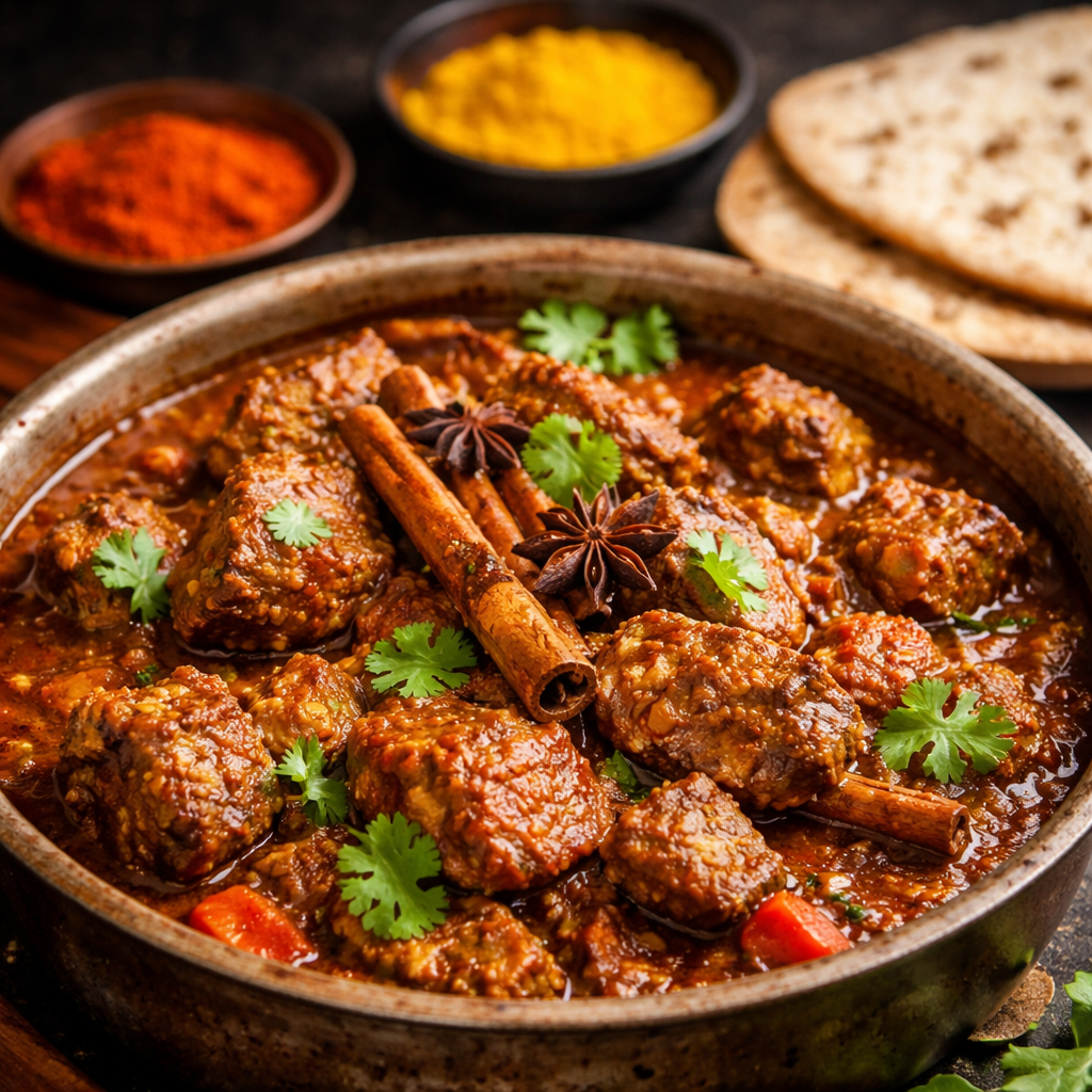 Cape Malay lamb curry catering